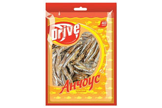 Анчоус соленый сушенный Drive 40г