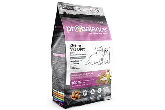 Корм ProBalance Diet сухой для котят с цыпленком 1,8 кг