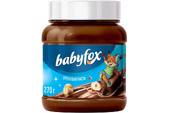 Шоколадно-ореховая паста Babyfox 270 гр