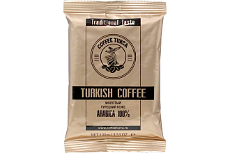 Молотый турецкий кофе "COFFE TURCA" Подушка 100гр