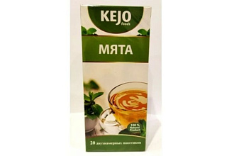 Чай КЕЖО Мята пакетированный (20 пак по 1,8гр) 36гр