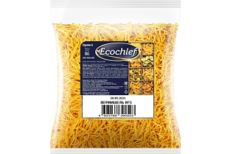 Макаронные изделия "Ecochief" Вермишель 900гр.