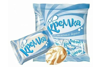 Карамель Кремка с молочным вкусом Вес
