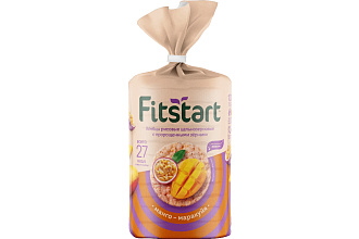 Хлебцы Fitstart рисовые Манго-маракуйя 100 г