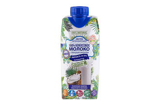 Кокосовое молоко 100% 330мл./12шт. Азбука Продуктов