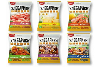 Сухарики Хлебарики "Хлебные ассорти" 40г 