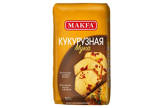 Мука Кукурузная 500гр. Макфа