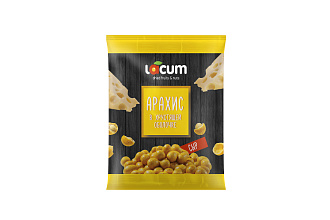 Арахис в хруст. оболочке со вкусом Сыра 40гр. Lacum 