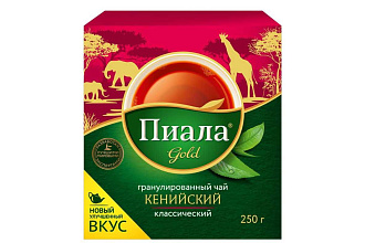 Чай Пиала Голд Кенийский Вечерний черный гранулированный 250гр