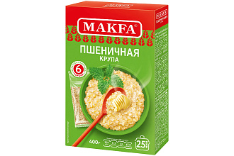 Крупа Пшеничная Полтавская №4 400г ВП (6*80г)