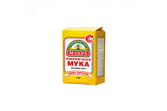 Мука Пшеничная в/с 1кг. МАКФА