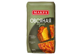 Мука Овсяная 500гр Макфа