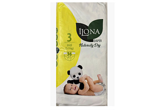 Подгузники ILona Junior №3,  5-9 кг 44 шт (5)