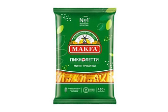 Макаронные изделия Макфа Пикколетти Мини трубочки в/с 0,45