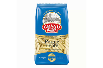 Макаронные изделия GRAND di PASTA Пенне Ригате ГОСТ 500гр